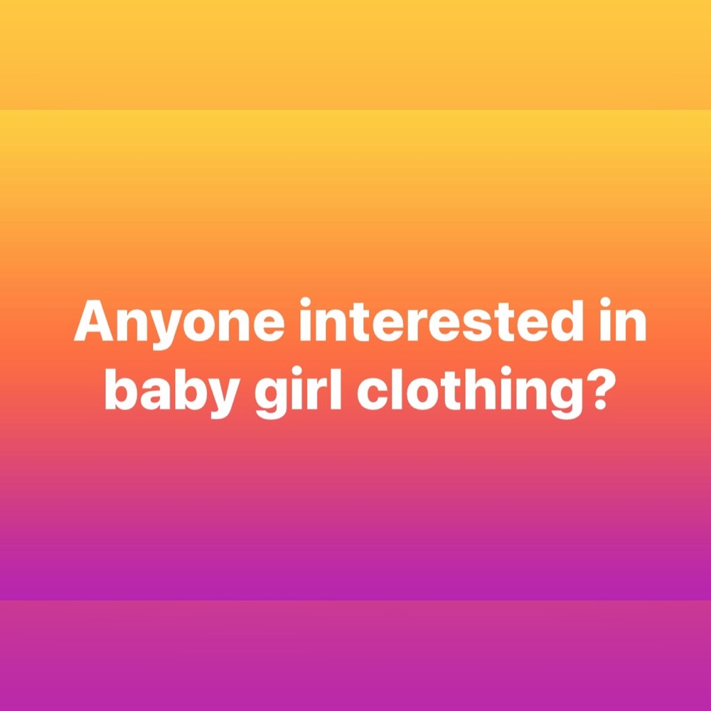Cleaning out my daughters closet.